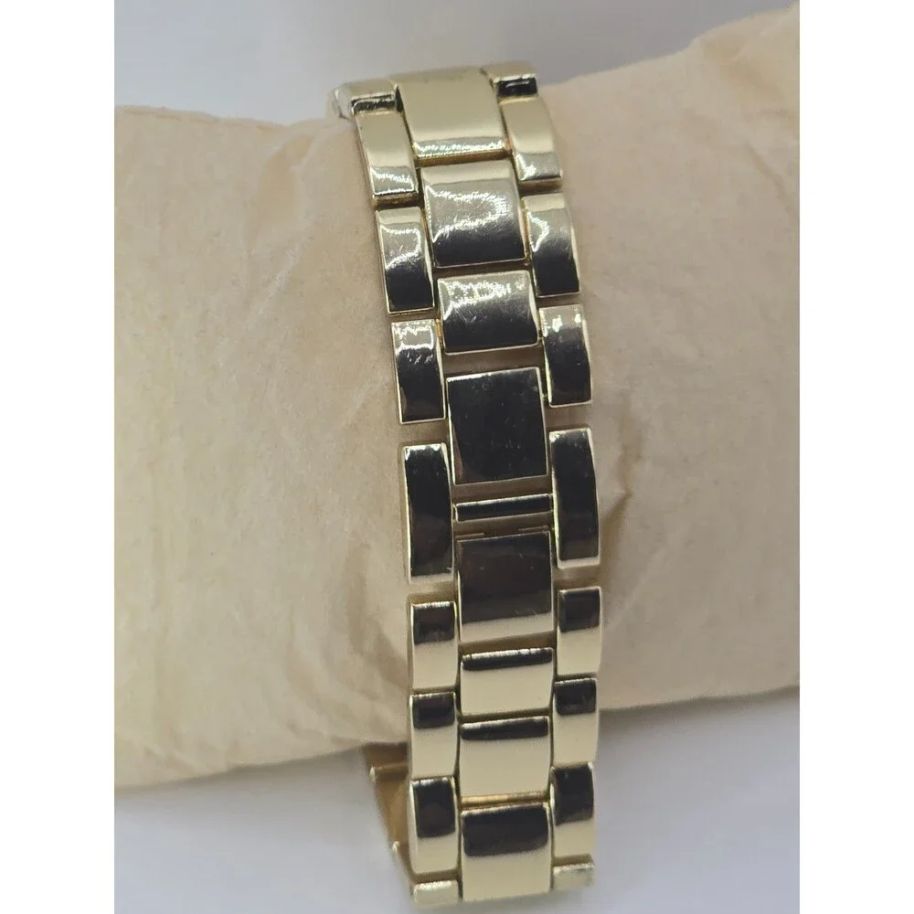INC International Concepts Women's Gold-Tone Bracelet Watch